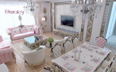 En Güzel Lüks Salon Dekorasyonu Modelleri