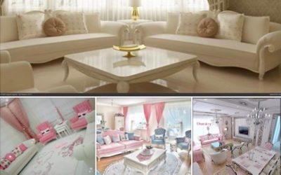 Lüks Salon Dekorasyonu Mobilya Modelleri